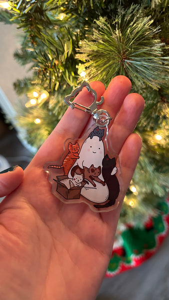 Little Kiss Acrylic Keychain