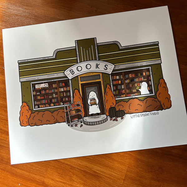 Bookshop Art Print