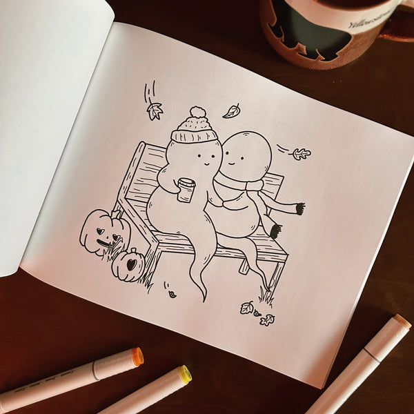 *Preorder* Little Spooky Studio Coloring Book