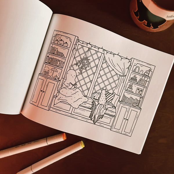 *Preorder* Little Spooky Studio Coloring Book