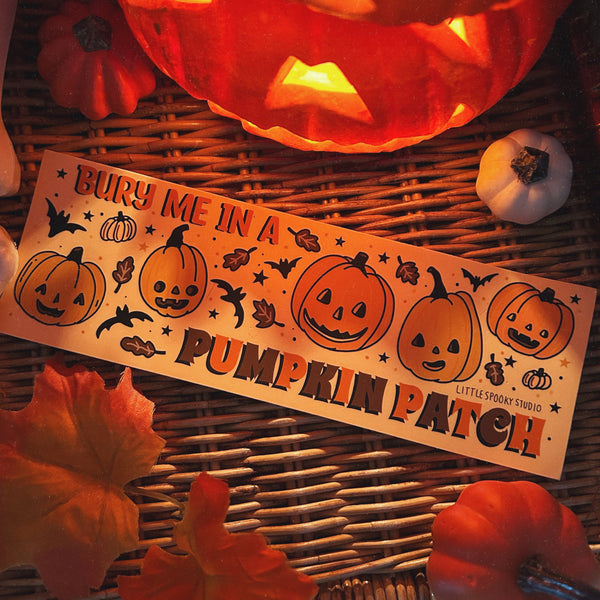 Pumpkin Patch Bumper Sticker