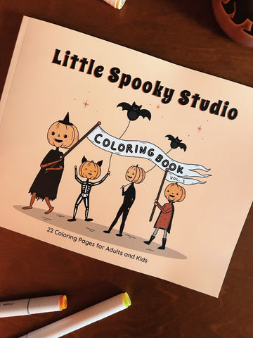 *Preorder* Little Spooky Studio Coloring Book