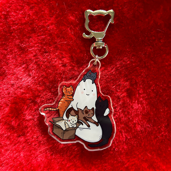 Little Kiss Acrylic Keychain