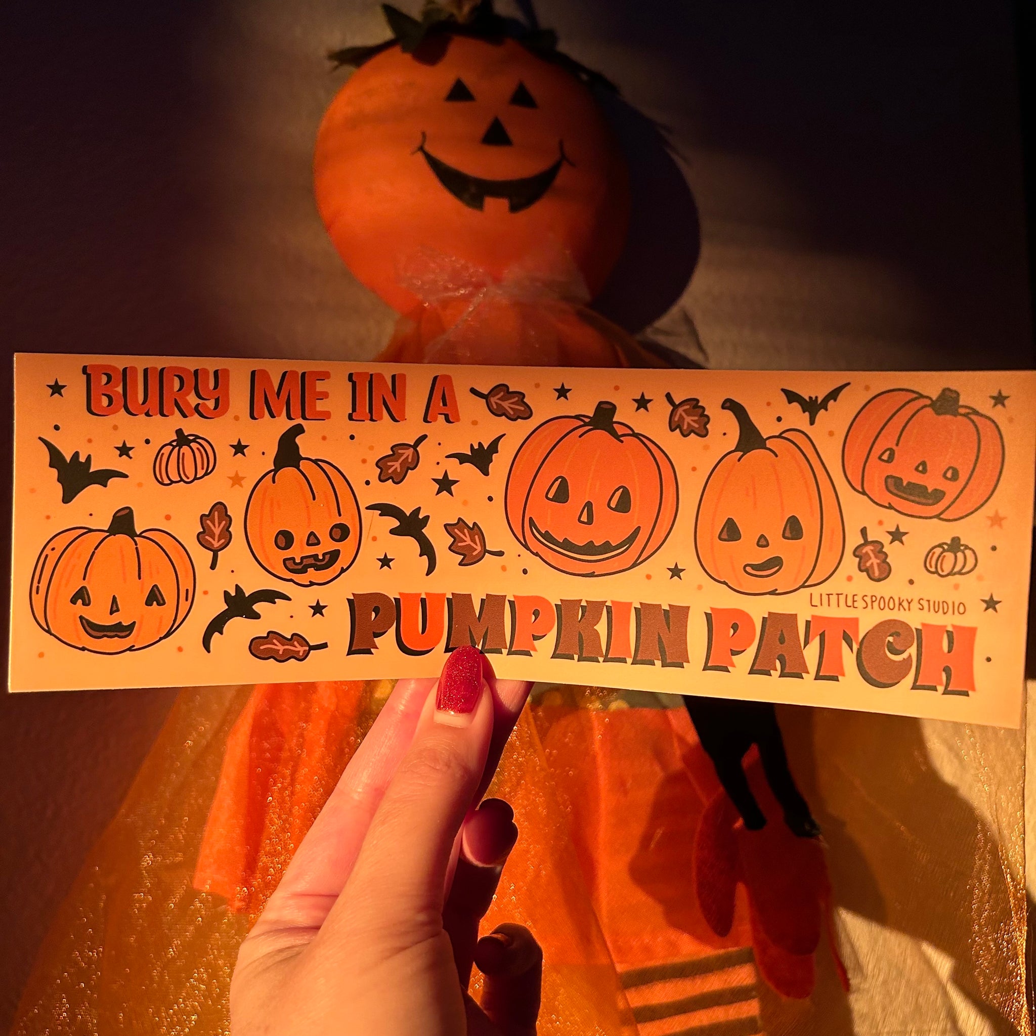 Pumpkin Patch Bumper Sticker