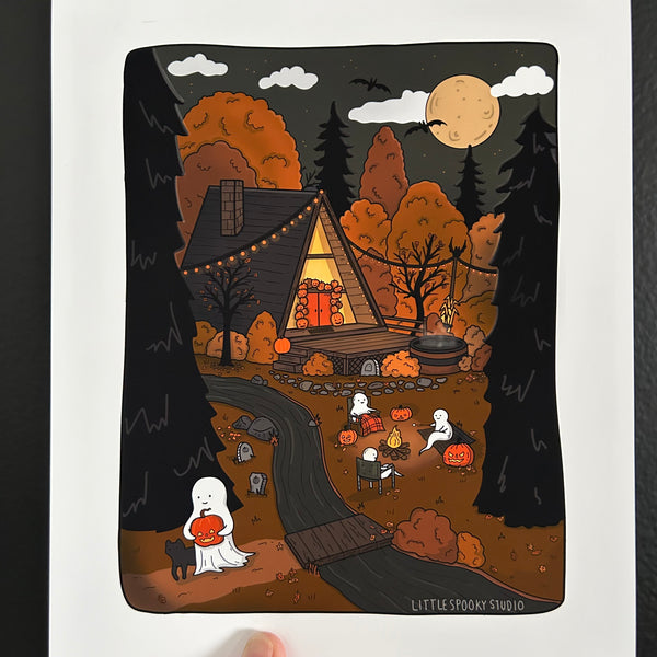 The A-Frame Art Print