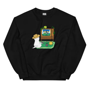 Stardew Gamer Ghost Unisex Sweatshirt