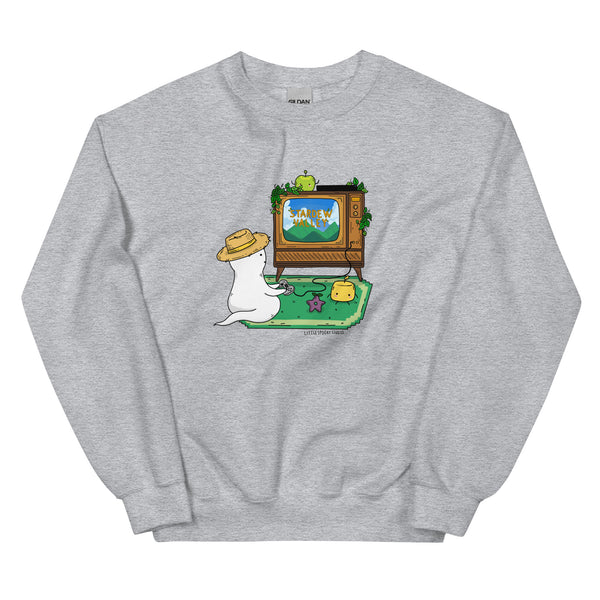 Stardew Gamer Ghost Unisex Sweatshirt