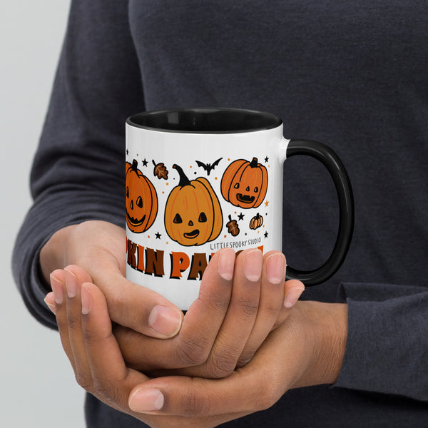 Bury Me In A Pumpkin Patch Mug with Color Inside